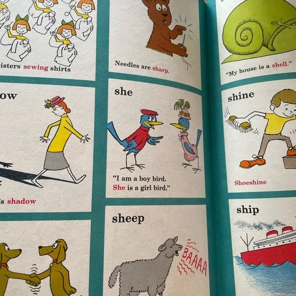 1964 THE CAT IN THE HAT BEGINNER DICTIONARY BOOK - Picture 4 of 10